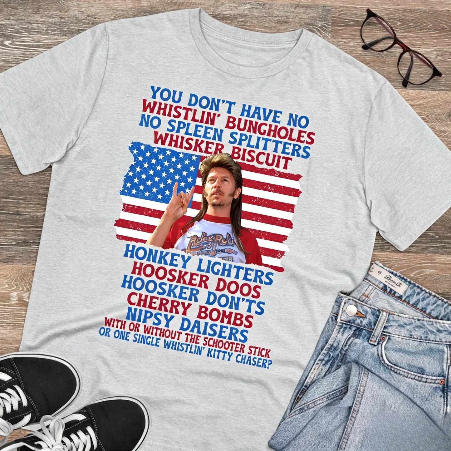 Funny Patriotic American Flag Quote Graphic T-Shirt,Sweatshirt,Hoodie