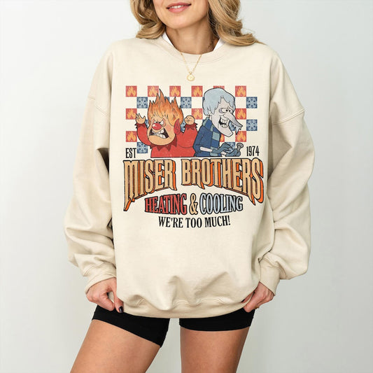 Retro Miser Brothers Heating & Cooling V3 T-Shirt/Sweatshirt/Hoodie