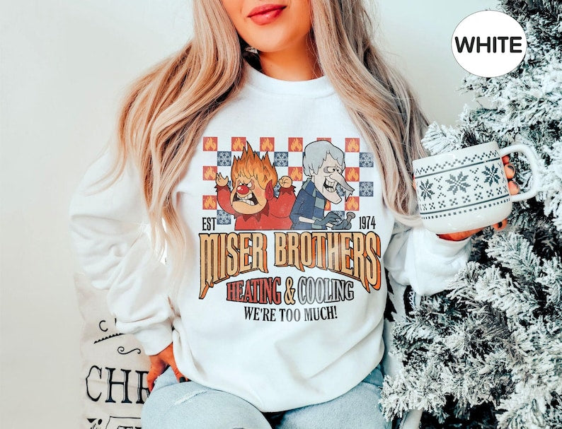 Retro Miser Brothers Heating & Cooling V3 T-Shirt/Sweatshirt/Hoodie