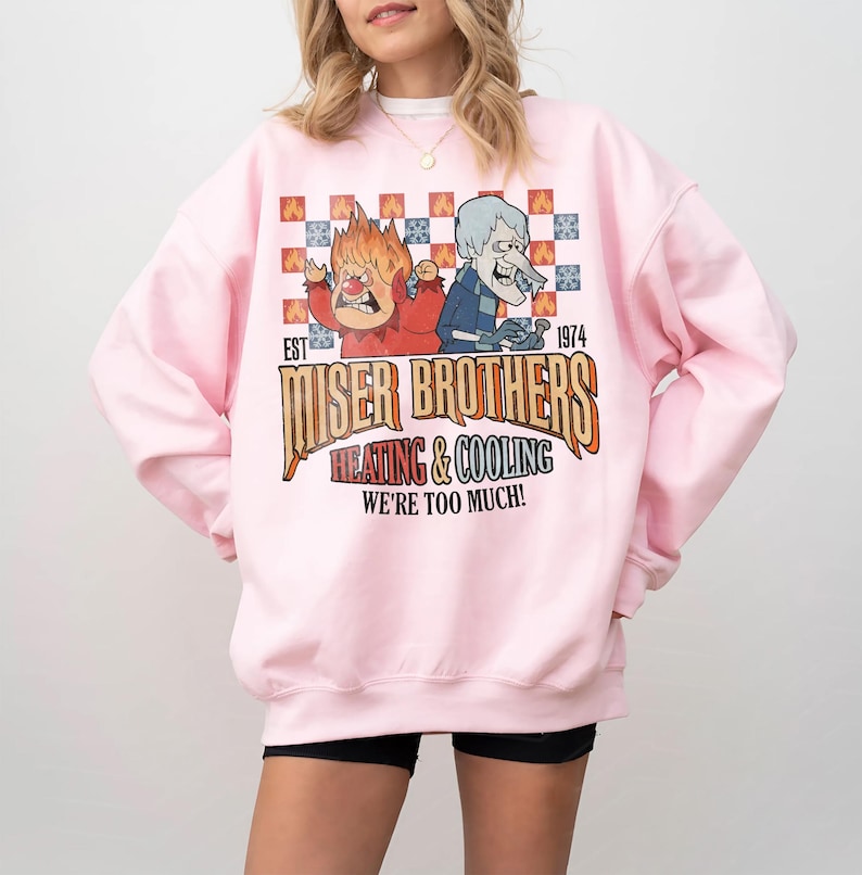 Retro Miser Brothers Heating & Cooling V3 T-Shirt/Sweatshirt/Hoodie
