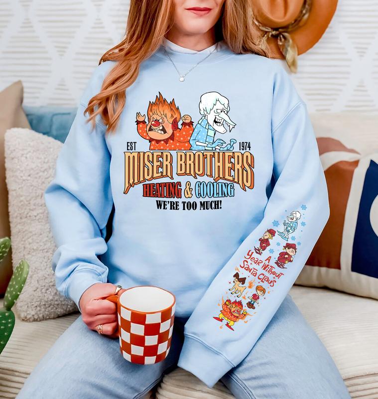 Retro Christmas Miser Brothers T-Shirt/Sweatshirt/Hoodie