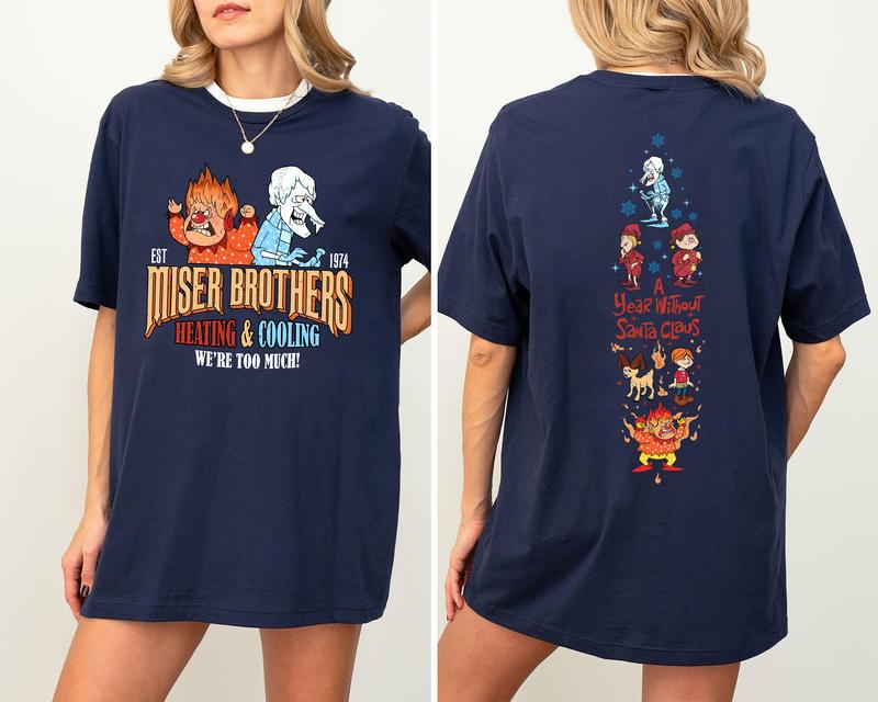 Retro Christmas Miser Brothers T-Shirt/Sweatshirt/Hoodie