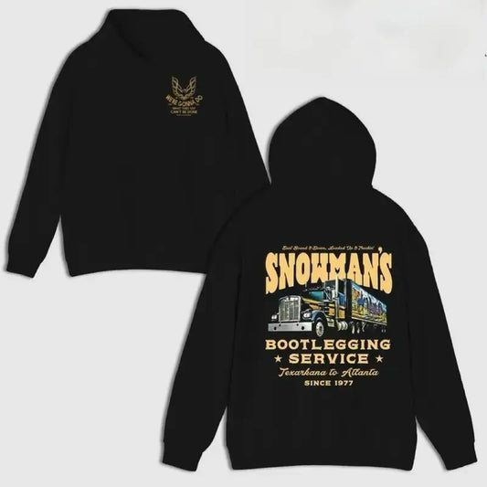Snowman's Bootlegging Service Texarkana to Atlanta T-Shirt/Sweatshirt/Hoodie