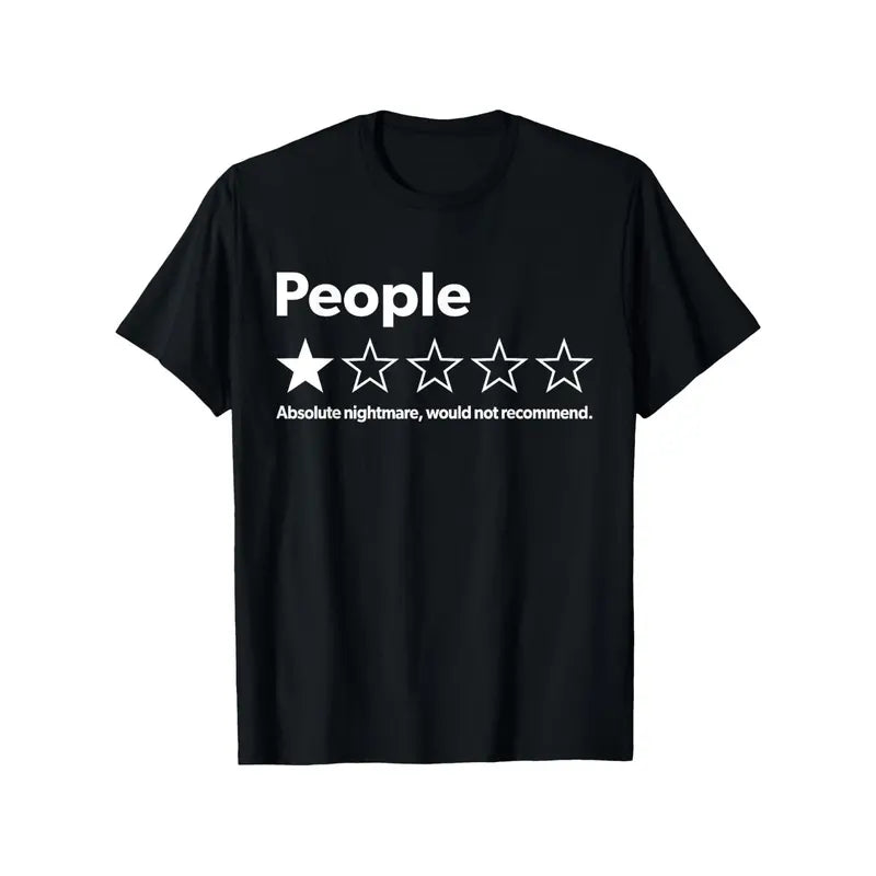 "Absolute Nightmare" Funny Sarcastic People Review T-Shirt,Sweatshirt,Hoodie