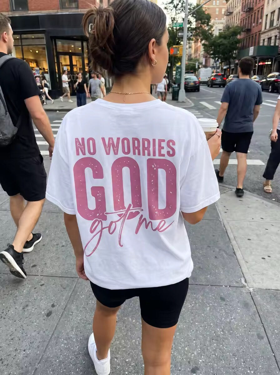 Unafraid No Worries God Got Me T-Shirt,Sweatshirt,Hoodie